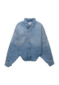 Bluza z gumbi - blue denim