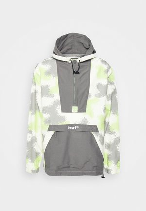 HUF, CAMO ANORAK JACKET - Windbreakers - white/green/grey