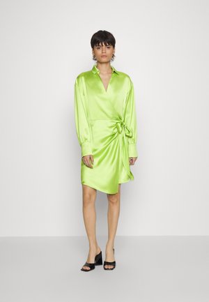Gina Tricot KIM DRESS - Cocktail φόρεμα / Φόρεμα για πάρτι - green glow