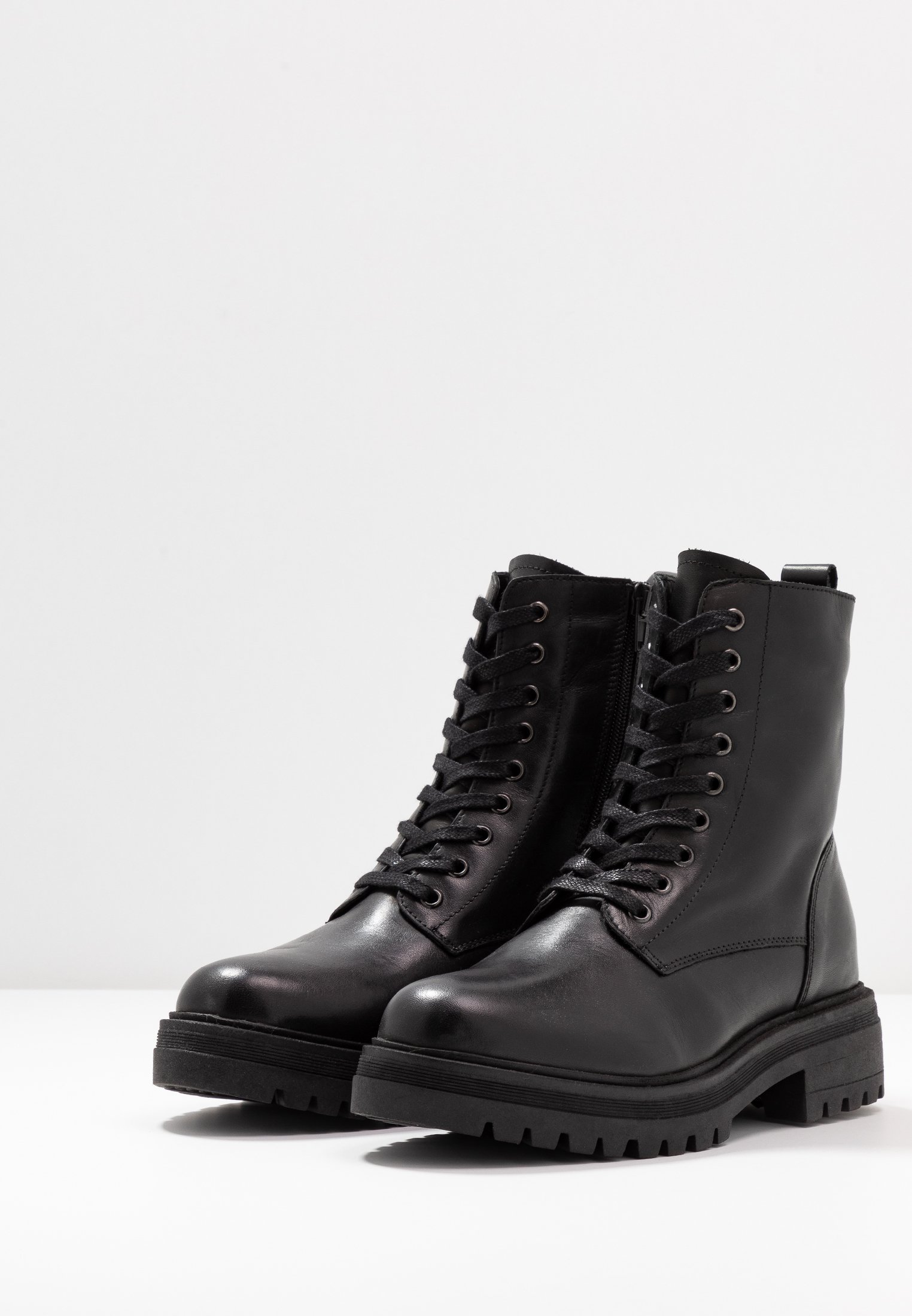Zign LEATHER - Winter boots - black 