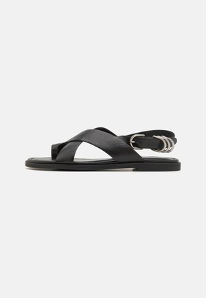 rag & bone GIA TOE LOOP - Sandals - black