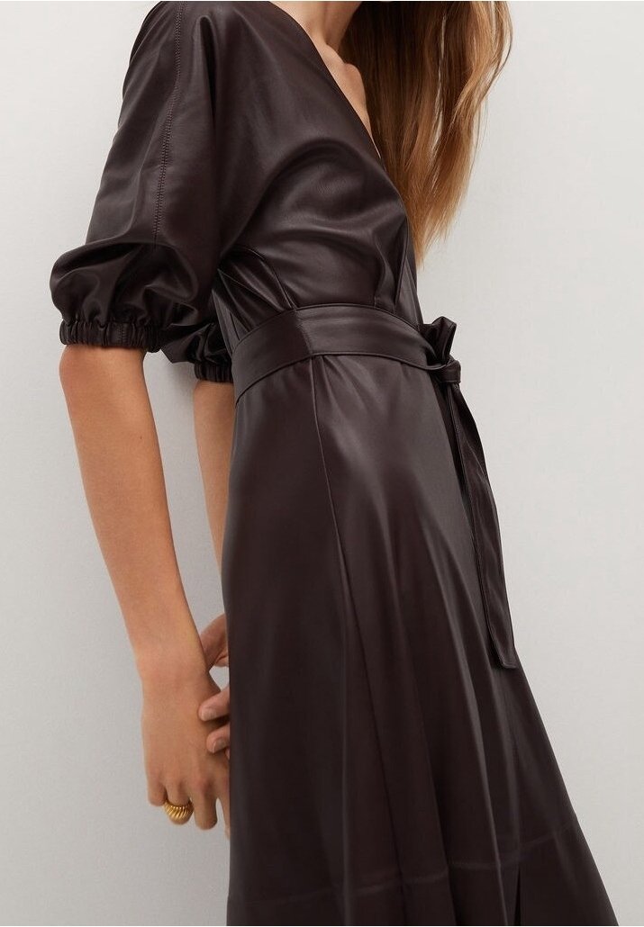 Mango Day dress - bordeaux - (Pre-owned) - Zalando.ie