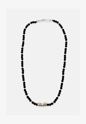 HERRING BEAD CHOKER UNISEX - Grandinėlė - black