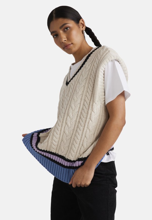 WEEKEND CABLE  - Print T-shirt - beige2