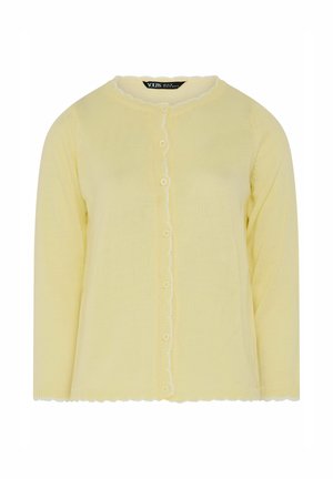 Yours Clothing, PLUS SIZE CARDIGANS - Gilet - yellow