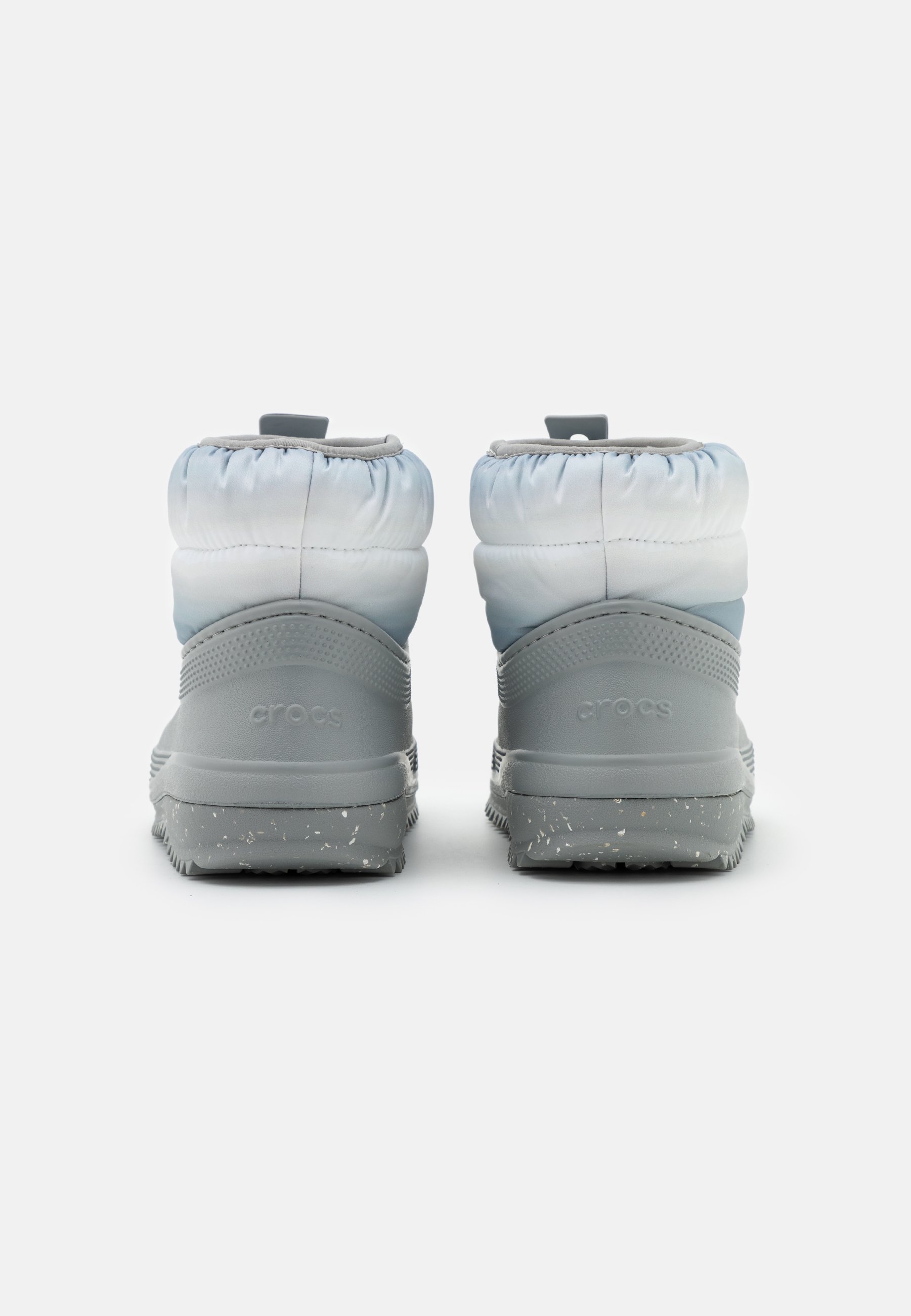 Crocs Botas para la nieve - light grey/white/gris claro - Zalando.es
