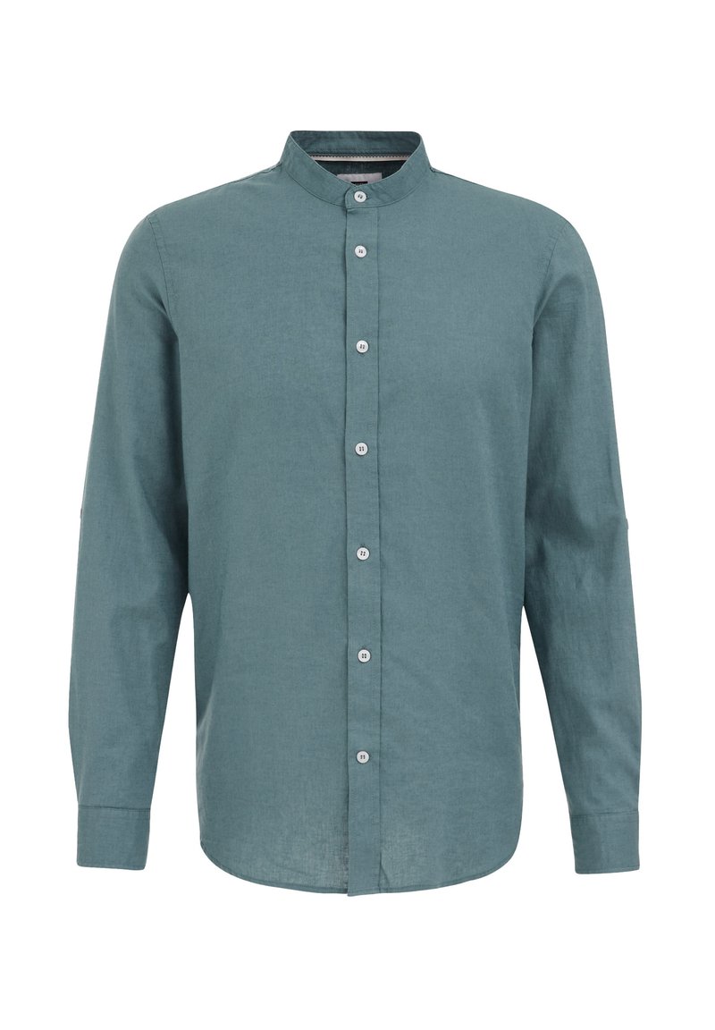 WE Fashion Overhemd zelfkant denim/selvage denim WE Fashion Overhemd zelfkant denim/selvage denim