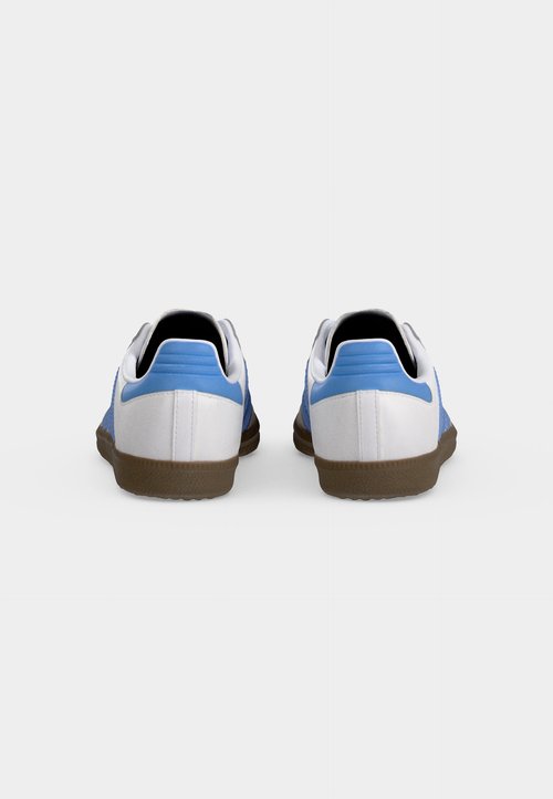 adidas SAMBA OG UNISEX - Trainers - footwear white/blue fusion — foto 4