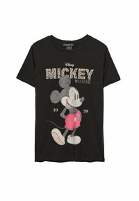 Stradivarius DISNEY ANIMAL Print T-shirt black Zalando