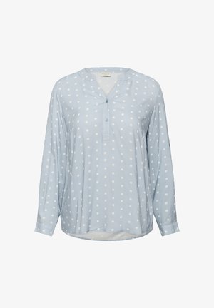 Kaffe Curve, KCSIDA DOT - Blúzka - blue fog chalk dot