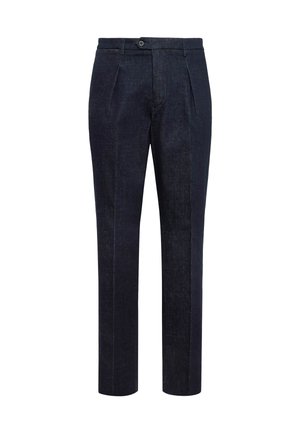 Boggi Milano STRETCH - Hlače - dark blue