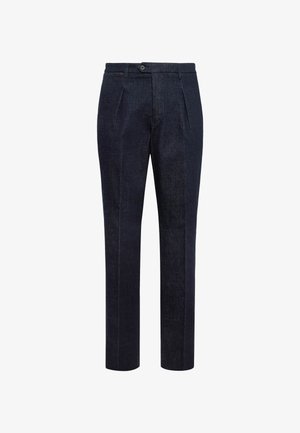 Boggi Milano STRETCH - Hlače - dark blue