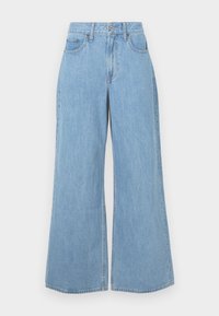 CLEAN CURVY WIDE LEG - Laisvi džinsai - blue