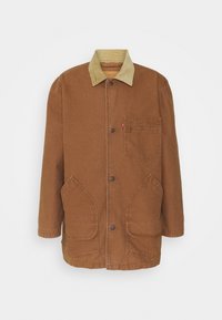 Levi's® BRISBANE CHORE COAT UNISEX - Short coat - toffee chorecoat/ochre -  