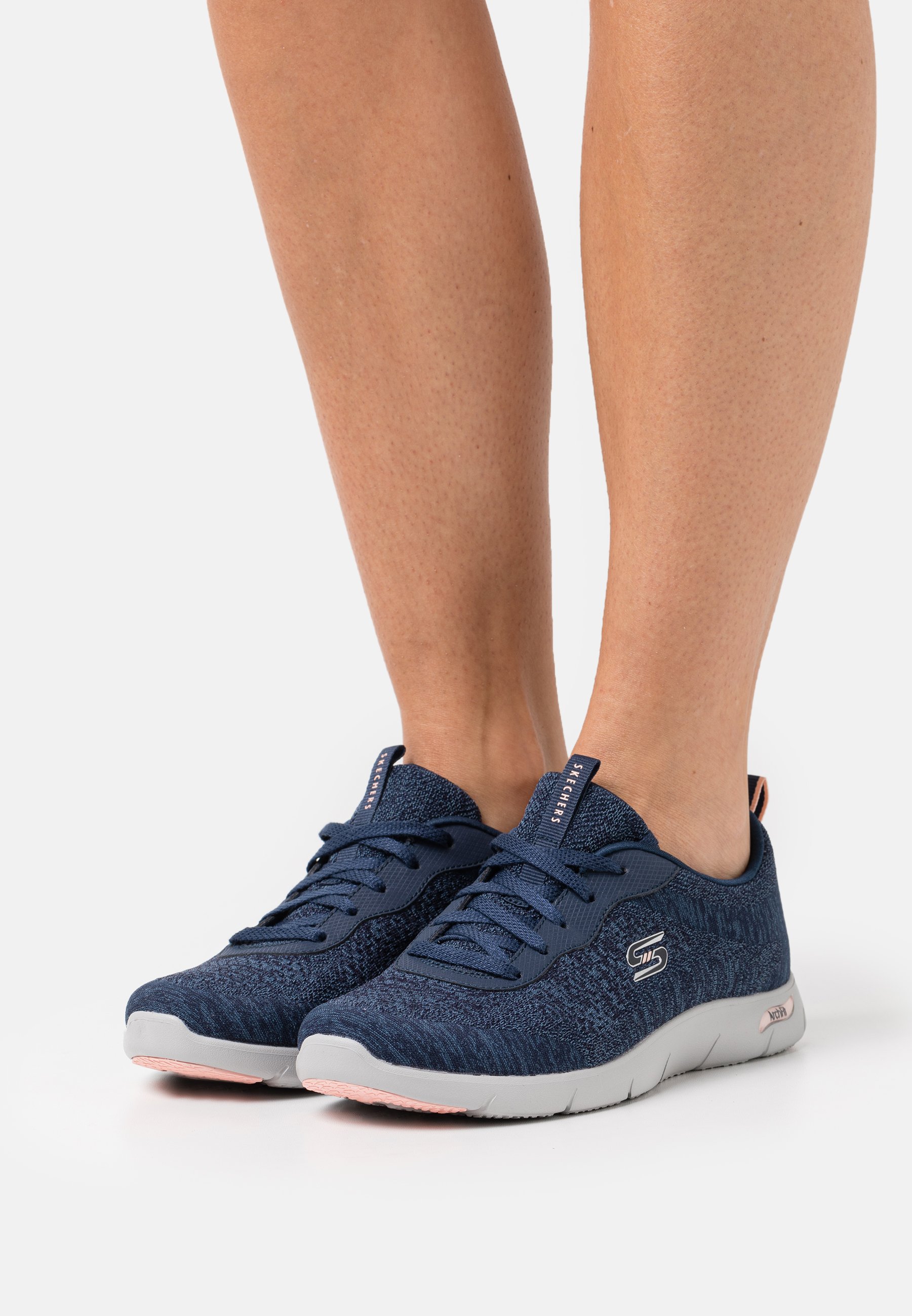 Skechers ARCH FIT REFINE - low navy/gray/pink/blau - Zalando.ch