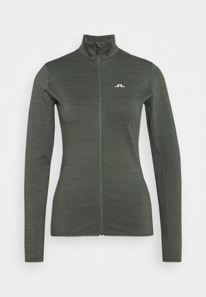 Fleecová bunda - khaki