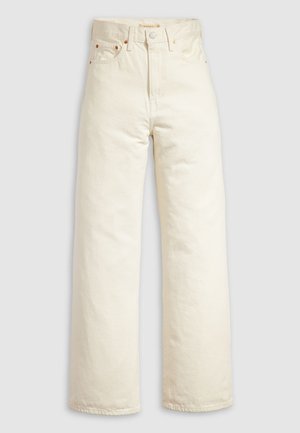 Levi's® RIBCAGE - Wide Leg - white denim