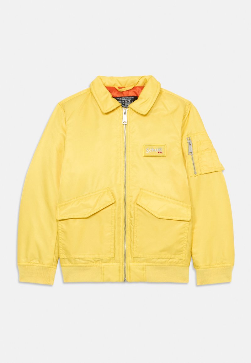 Schott Bomberjacks geel Schott Bomberjacks geel