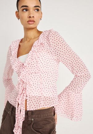 FRILL BLOUSE - Blúz - rose