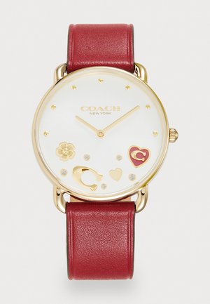 ELLIOT - Watch - red/gold-coloured