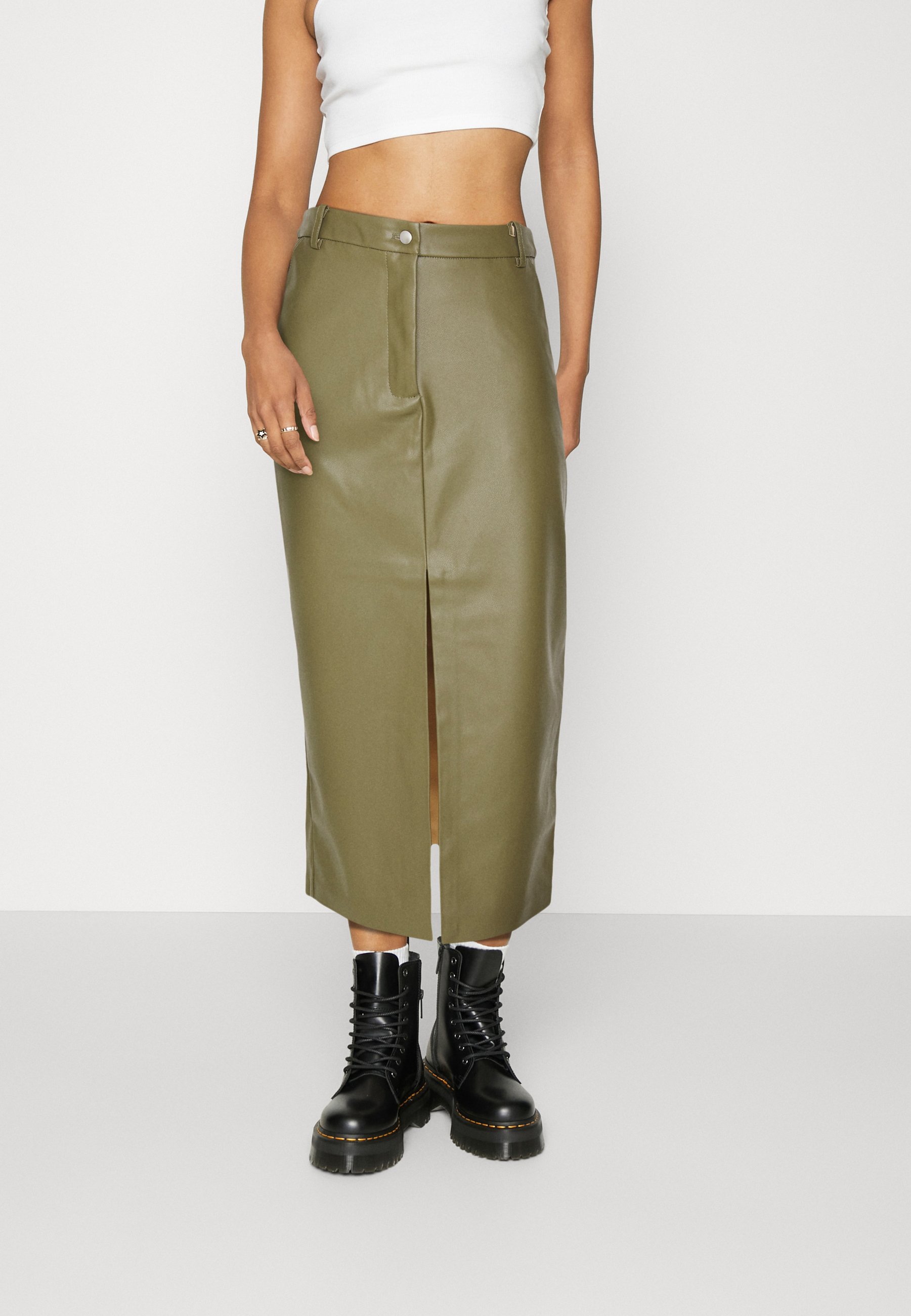 ONLY Damen Cargorock – Langer Bleistiftrock Von Der Dänischen Marke ONLY, Schlichtes Design