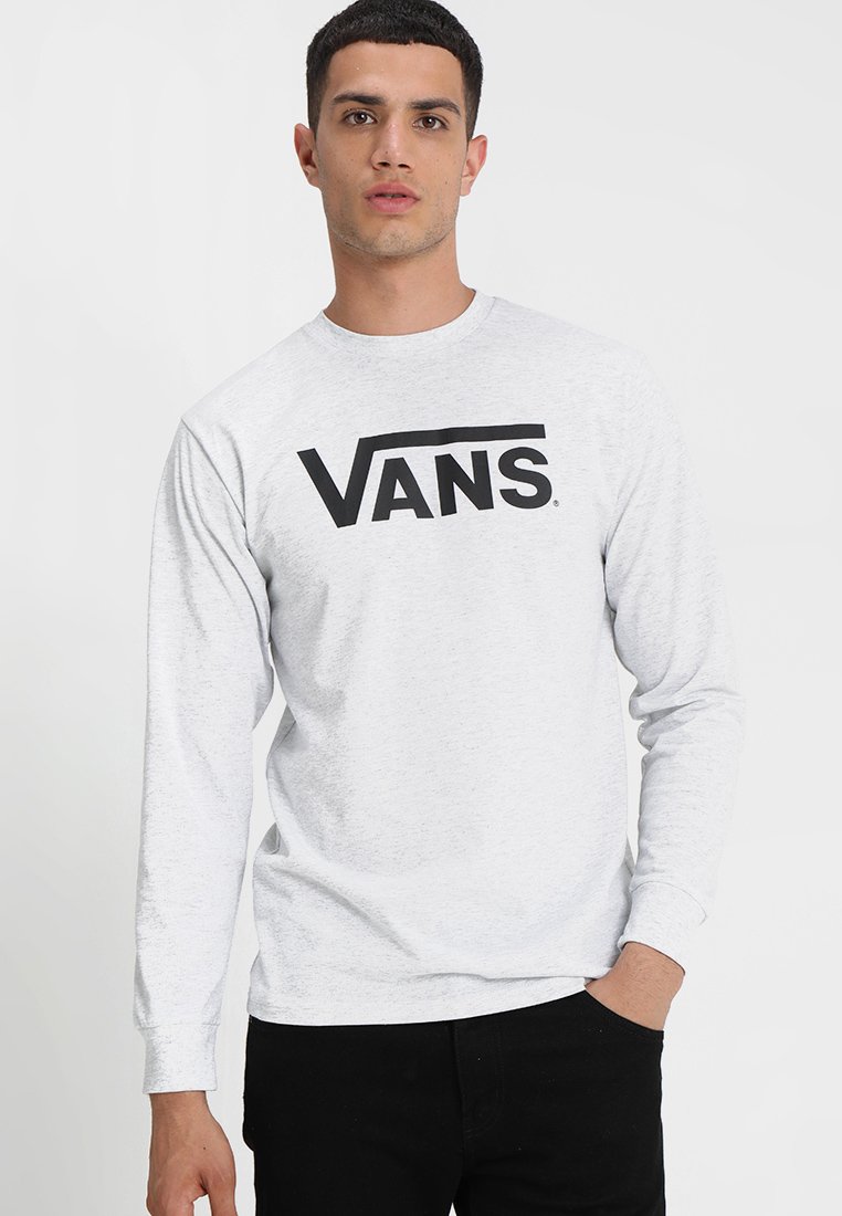 Vans CLASSIC   - Pitkähihainen paita - ash heather/black