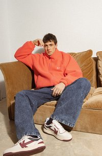 Kaotiko JACKET LIFE IS TRICKY UNISEX - Flísová bunda - red
