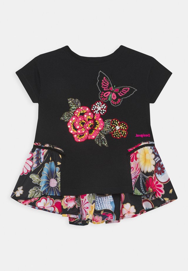 NORWICH - T-shirt imprimé - black