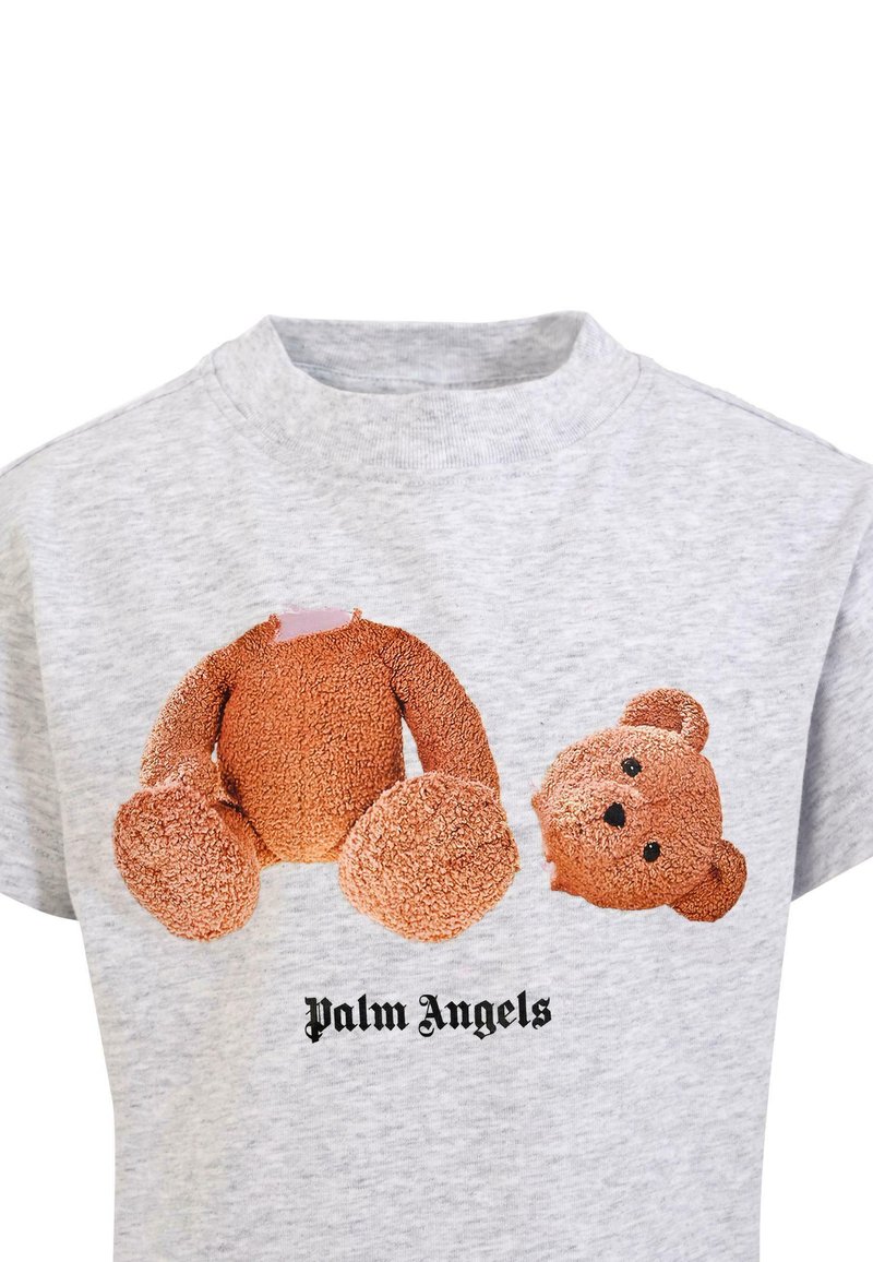 Palm Angels A MANICA CORTA T-shirt con stampa grey/grigio