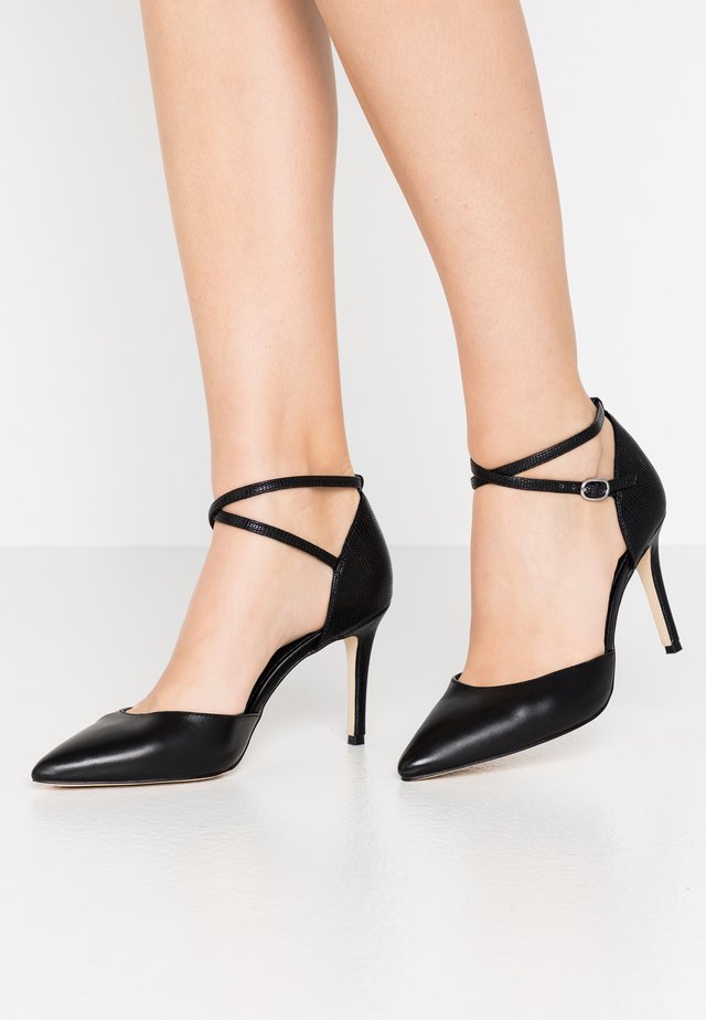 escarpin argenté zalando