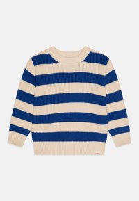TINYCOTTONS STRIPES UNISEX - Pulover - light cream/ultramarine