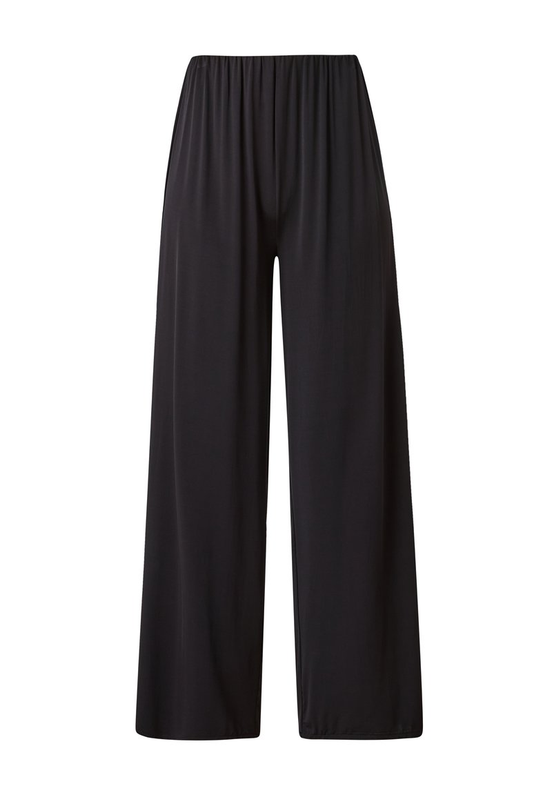 Damen Jeansröcke | s.Oliver BLACK LABEL REGULAR WIDE LEG STRETCH Stoffhose black/schwarz - JN67721 Damen Jeansröcke | s.Oliver BLACK LABEL REGULAR WIDE LEG STRETCH Stoffhose black/schwarz - JN67721