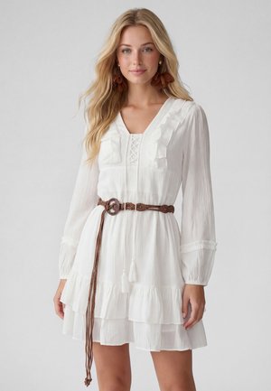 IZIA, IZIA DRESS - Freizeitkleid - white