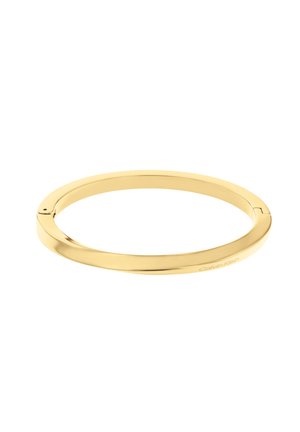 POLISHED GP HINGED BANGLE BRACELET - Apyrankė - gold