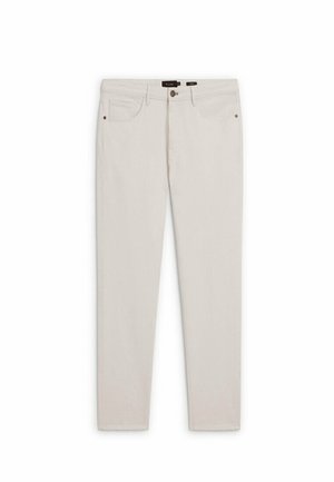 Straight leg jeans - beige
