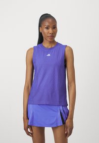 adidas Performance TENNIS PRO AIRCHILL MATCH TANK - Top - blue