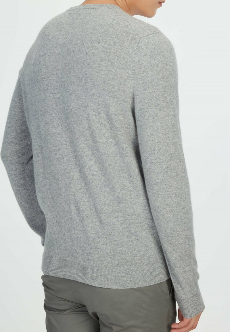 Herren Strickjacken | GOBI Cashmere PRODUKTE R-AUSSCHNITT Strickpullover light grey/hellgrau - KJ96955 Herren Strickjacken | GOBI Cashmere PRODUKTE R-AUSSCHNITT Strickpullover light grey/hellgrau - KJ96955