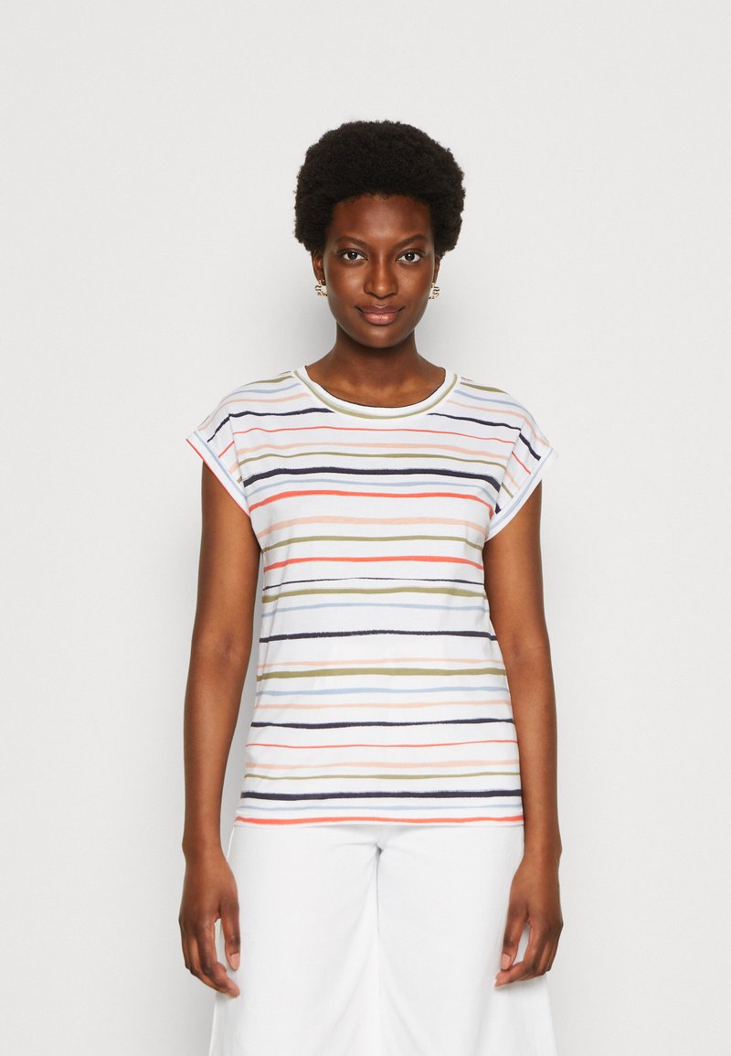 Esprit STRIPE TShirt print white/weiß Zalando.de