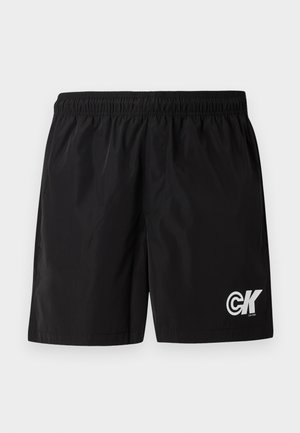 Calvin Klein Jeans LOGO SHORT - Dresside alumine osa - black