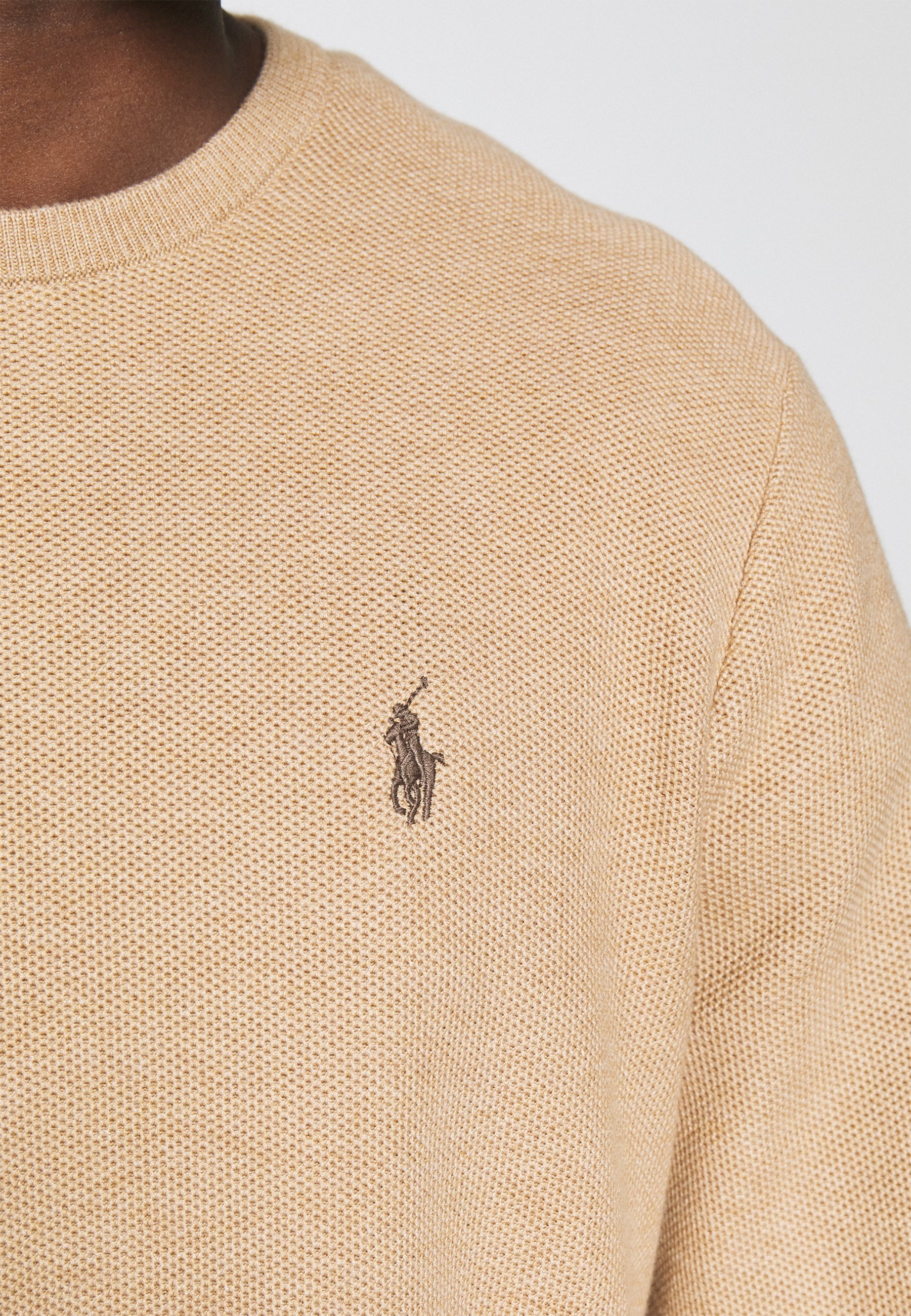 ralph lauren camel melange