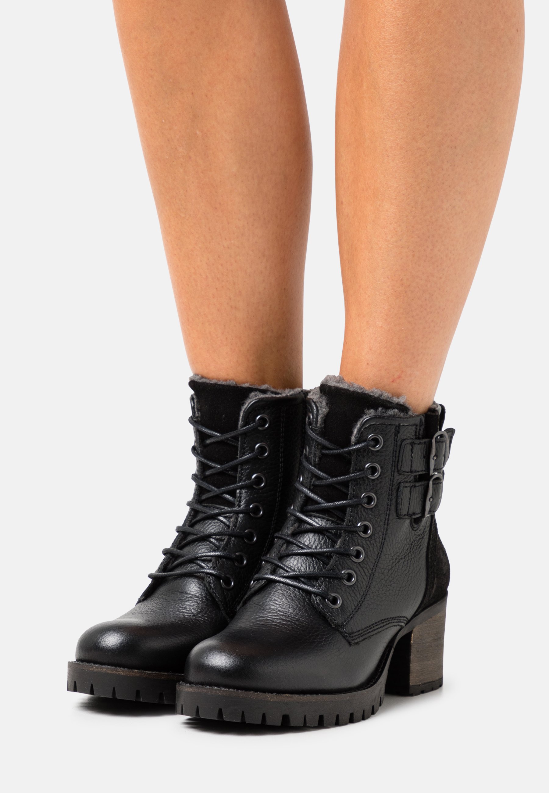 Bullboxer Veterboots - black/zwart - Zalando.nl