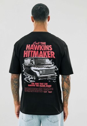 T-shirt print - black