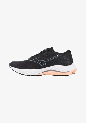 WAVE RIDER - Stabilty running shoes - ogray quicksilver salmon