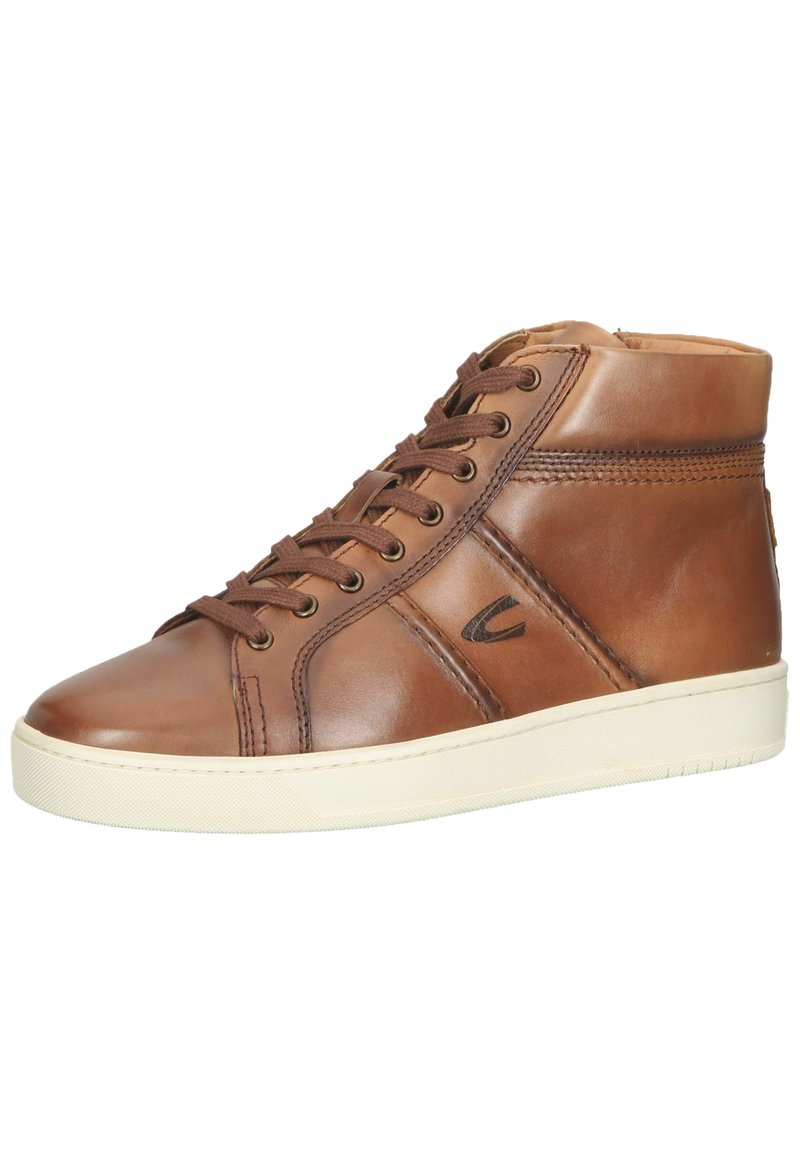 camel active High-top trainers - cognac