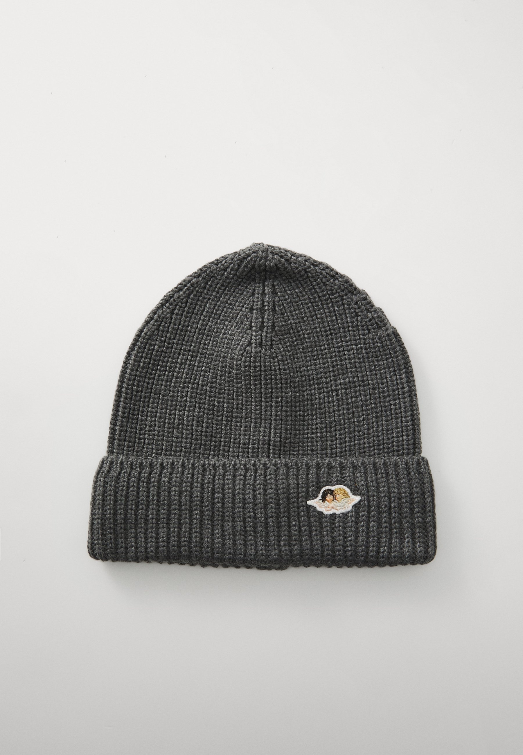 Fiorucci PATCH BEANIE UNISEX - Beanie - dark grey/grey  display picture 1