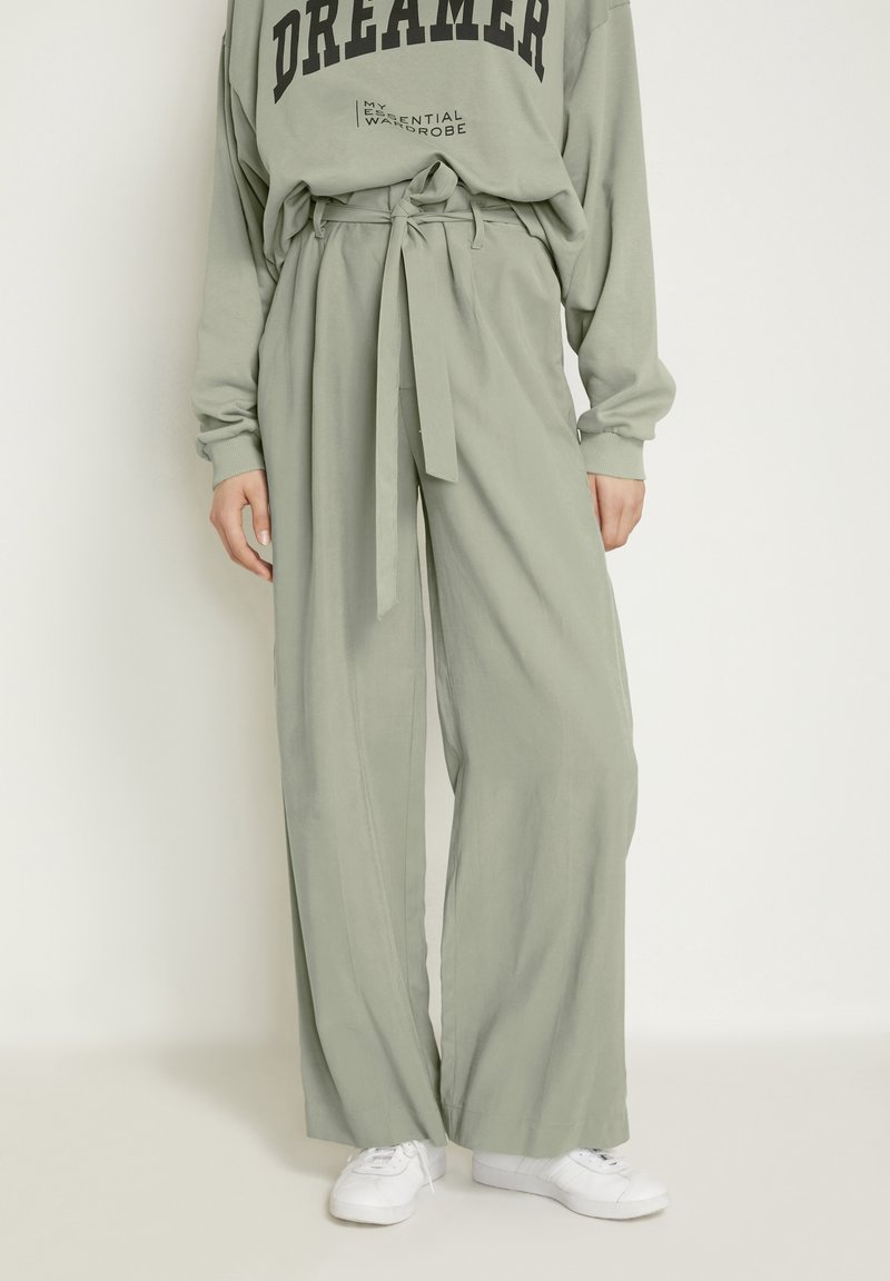 My Essential Wardrobe Pantalon classique - light green