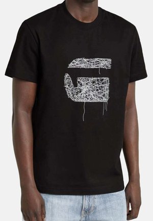 T-shirt print - noir
