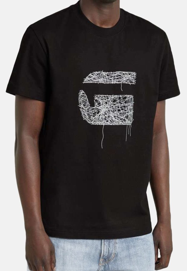 G-Star Raw T-shirt print - noir