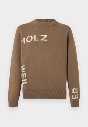 HAZA SUMMER LOGO CREW - Jumper - beige