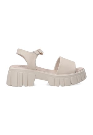 VENEZIA Sandály na platformě - beige